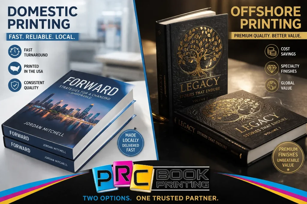 Printing in China vs United States — PRC Book Printing offset production comparison