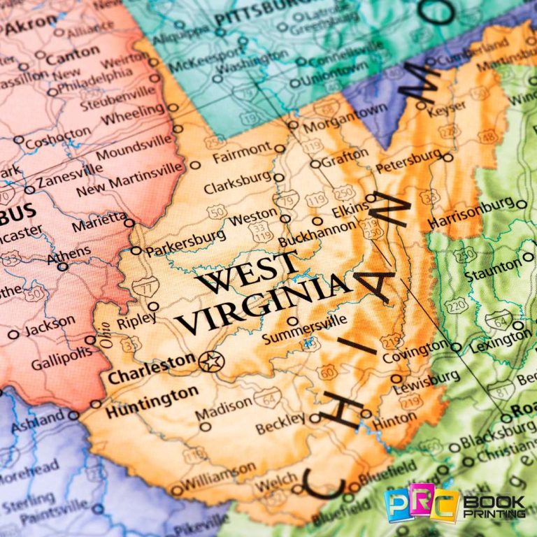 PRC Hardcover Book Printing West Virginia