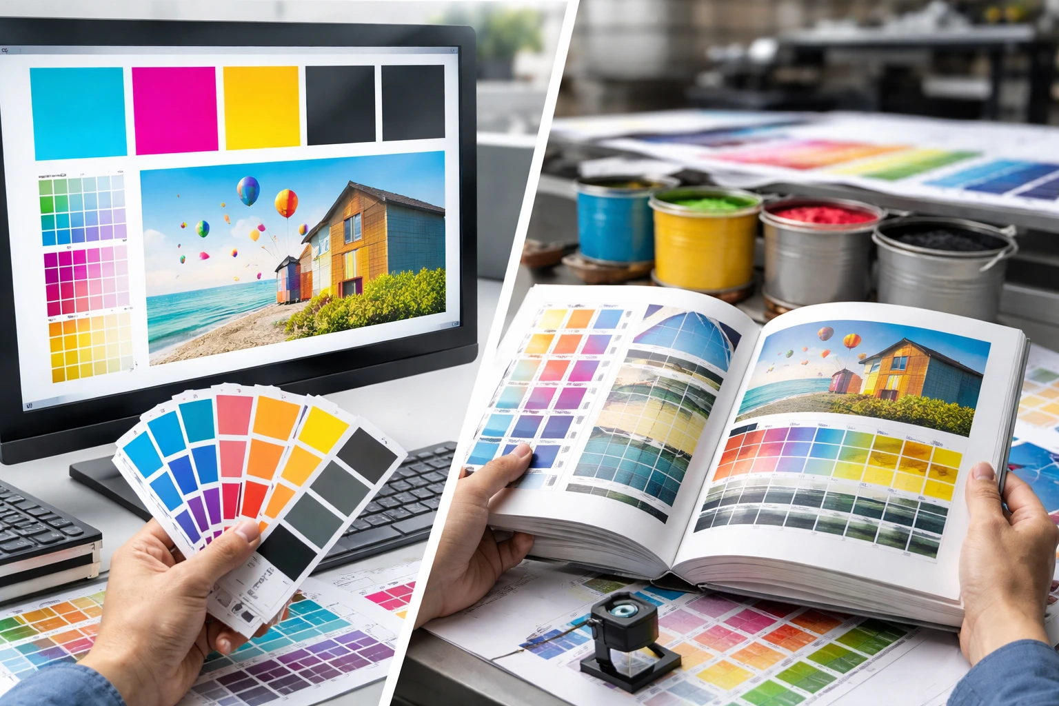Why Screen Colors Don't Match Print Colors | PRC