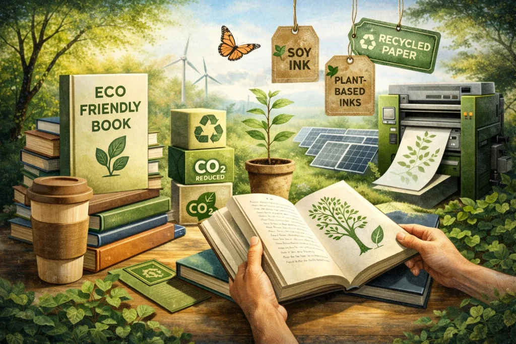 Sustainable Book Printing Eco-Friendly Options for Environmentally Conscious Authors