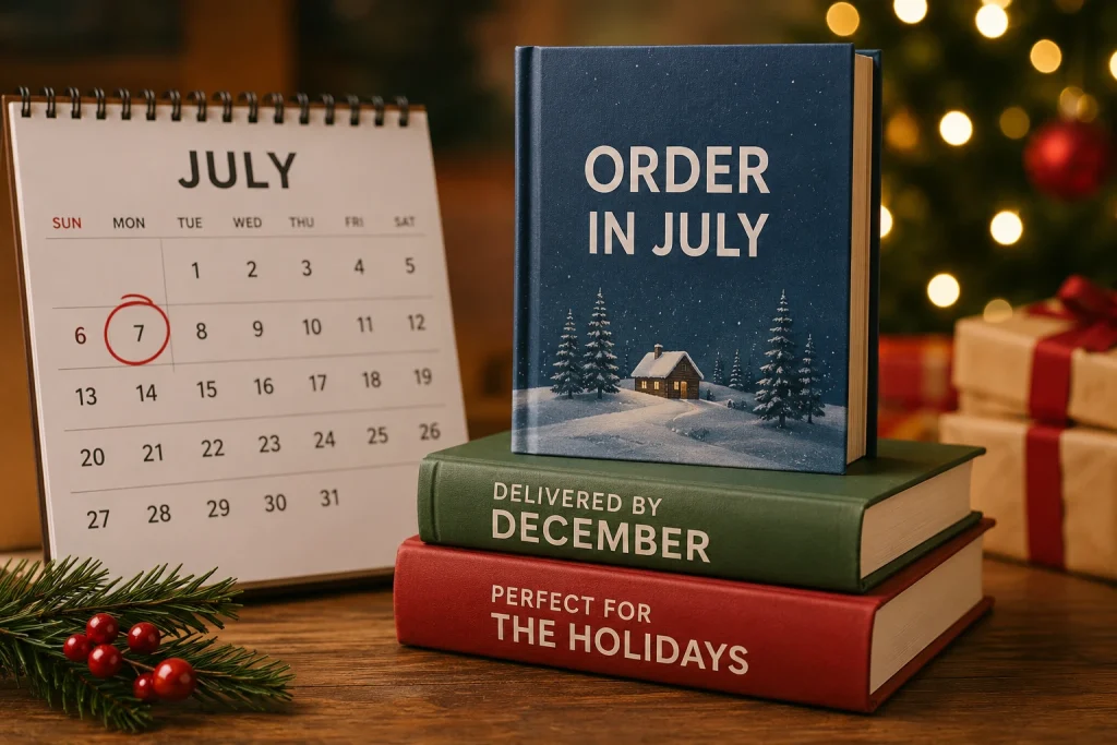 The Holiday Book Deadline You Can't Afford to Miss Why July Orders Mean December Deliveries