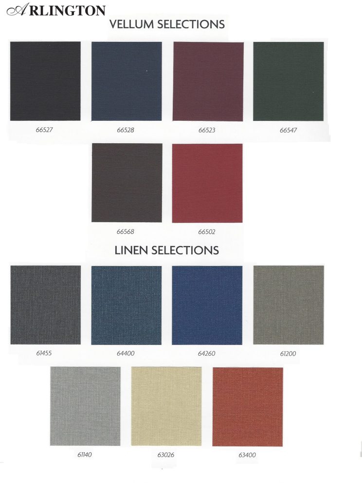 vellum linen cloths for hardback books